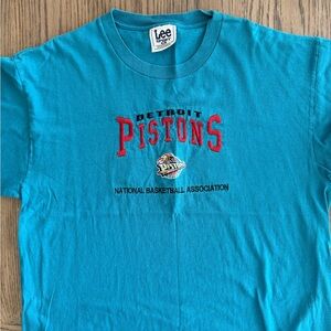 Pistons Sport Teal T-Shirt